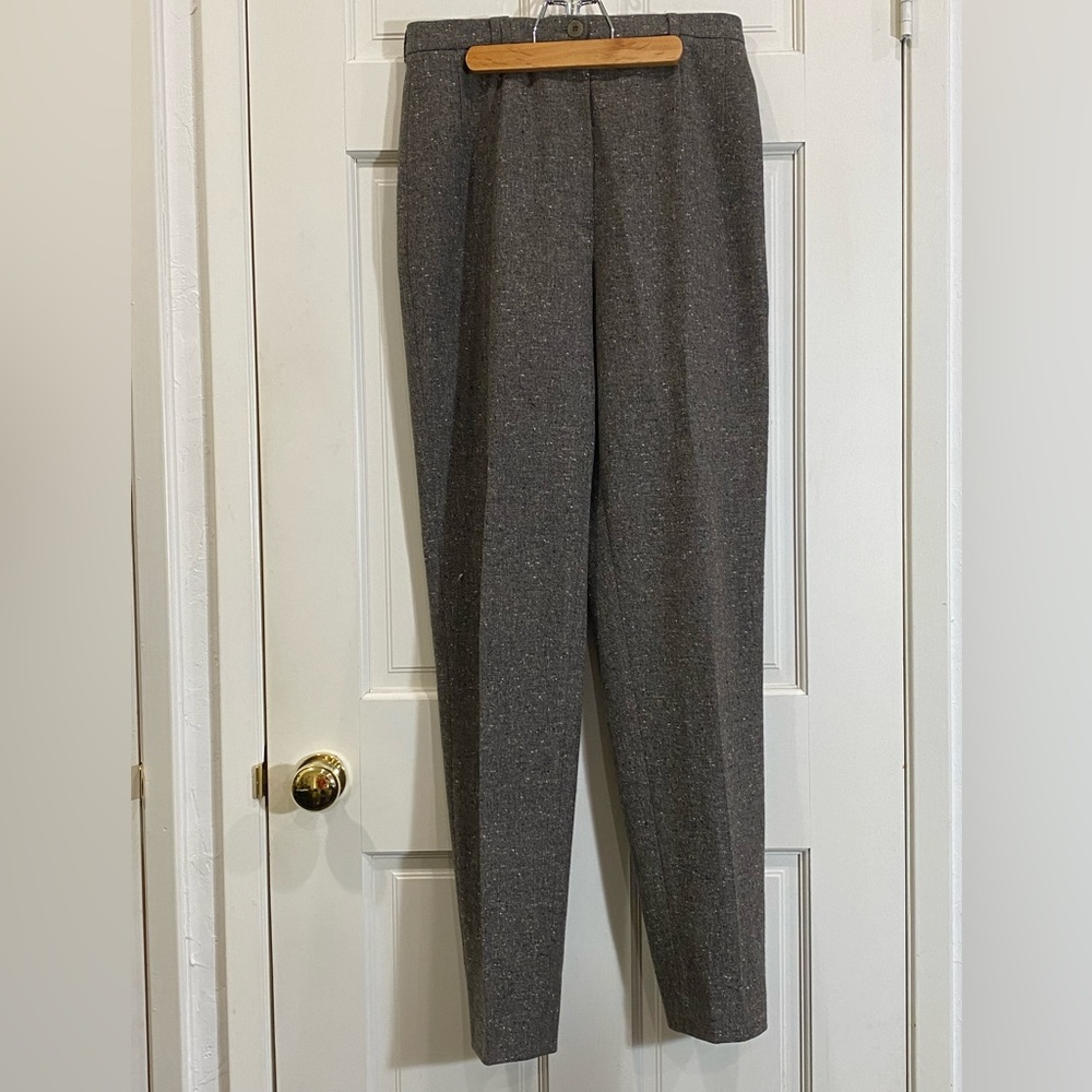 Mario from Italy warm gray wool pants